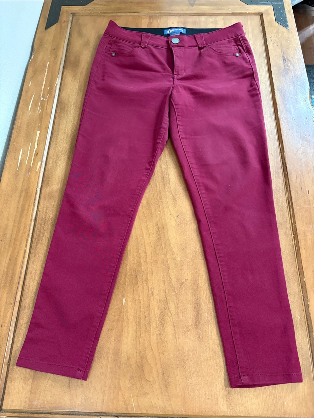 Democracy AbSolution Wine Red Pants Size 10